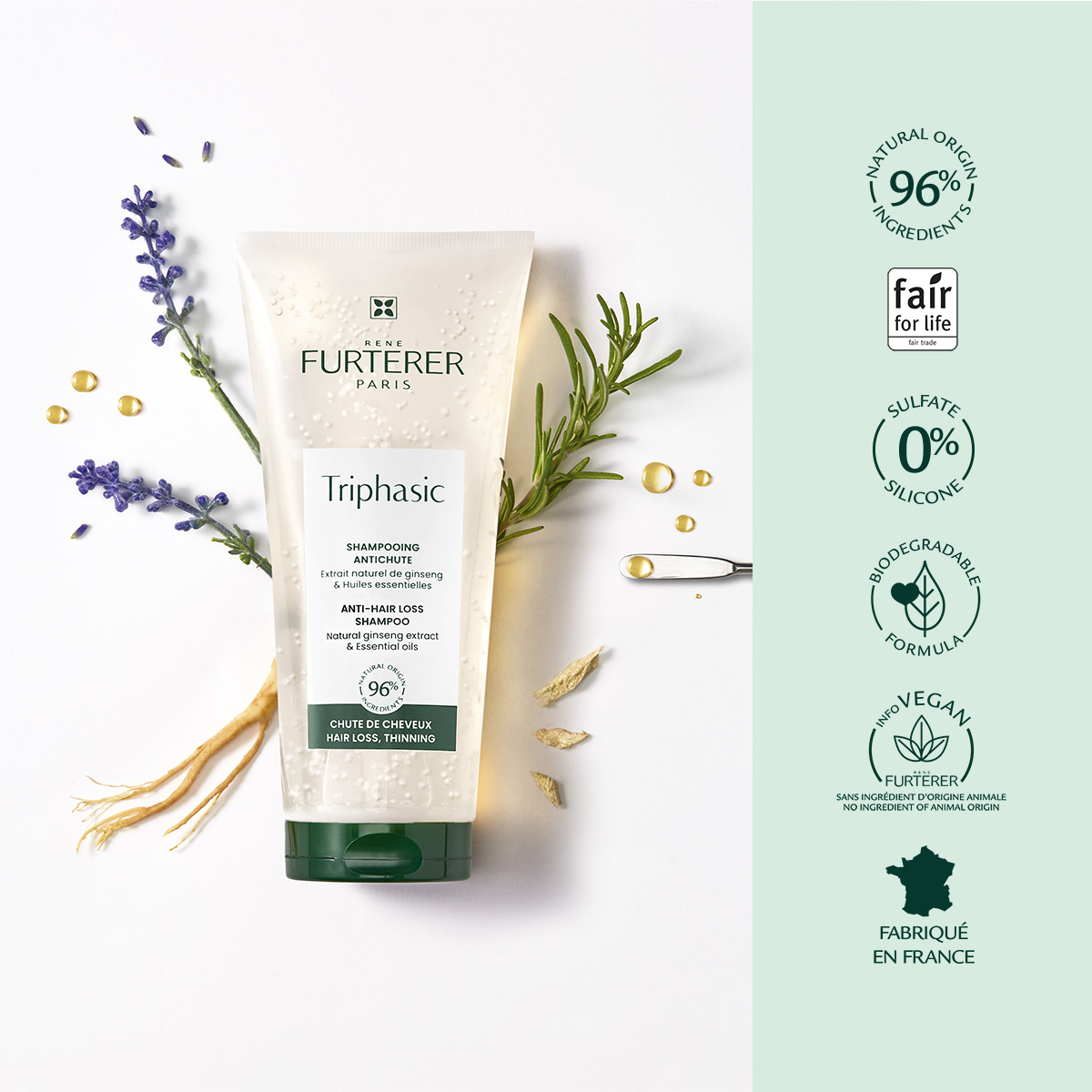 RENE FURTERER - TRIPHASIC Shampooing Antichute - 200ml